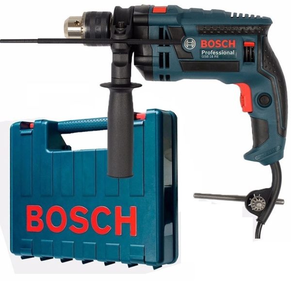 Máy khoan động lực BOSCH GSB 16 RE (valy nhựa)