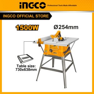 Máy cưa bàn INGCO TS150078 1500W, đĩa 254mm - Đồ nghề, dụng cụ cầm tay, máy móc thiết bị INGCO chính hãng, giá tốt