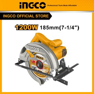 Máy cưa đĩa cầm tay INGCO CS18578 1200W kèm 1 đĩa cưa gỗ 24T Ø185mm cốt 20mm - Đồ nghề, dụng cụ cầm tay, máy móc thiết bị INGCO chính hãng, giá tốt