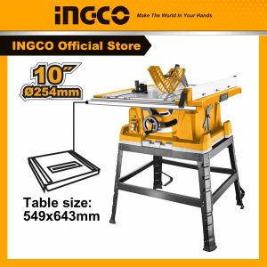 Máy cưa gỗ bàn trượt, đẩy INGCO TS26005 2600W bàn chính 643 mm x 549 mm chuyên cắt gỗ đa năng cho xưởng gỗ, thợ mộc giá rẻ - Đồ nghề, dụng cụ cầm...