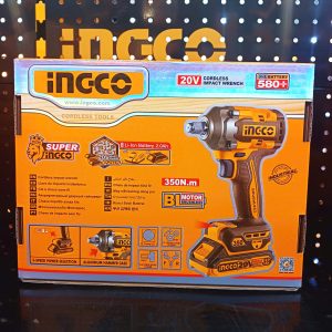 Máy siết bu lông pin 350Nm INGCO CIWLI20351 motor không chổi than - Đồ nghề, dụng cụ cầm tay, máy móc thiết bị INGCO chính hã