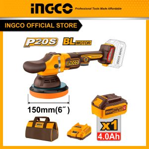 Máy đánh bóng pin INGCO APLI20151 20V-150mm (kèm pin và sạc) - Đồ nghề, dụng cụ cầm tay, máy móc thiết bị INGCO chính hãng, g
