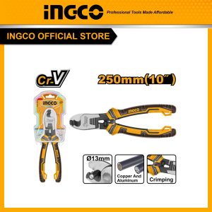 Kìm cắt cáp thép CrV 10 inch INGCO HCCB0210 - Đồ nghề, dụng cụ cầm tay, máy móc thiết bị INGCO chính hãng, giá tốt - hình ảnh