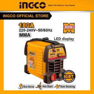 Máy hàn que INGCO ING-MMA18049 điện tử 180A - Đồ nghề, dụng cụ cầm tay, máy móc thiết bị INGCO chính hãng, giá tốt - hình ảnh