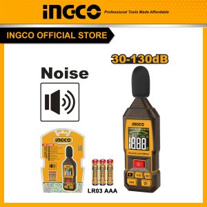 Thiết bị đo độ ồn phạm vi đo 30-130dB INGCO HETSL031 dải động 50dB - Đồ nghề, dụng cụ cầm tay, máy móc thiết bị INGCO ch