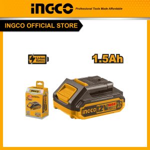 Pin sạc INGCO FBLI12151 12V-1.5Ah - Đồ nghề, dụng cụ cầm tay, máy móc thiết bị INGCO chính hãng, giá tốt - hình ảnh sản phẩm