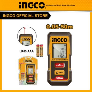 Thước đo khoảng cách laser 50m INGCO HLDD0508 chính xác cao - Đồ nghề, dụng cụ cầm tay, máy móc thiết bị INGCO chính hãng, gi