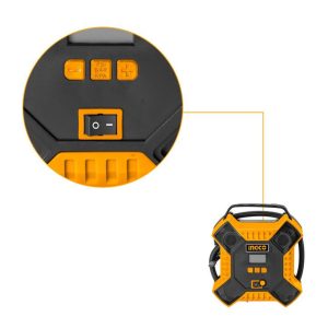 Dụng cụ bơm lốp xe ô tô nguồn DC 12V INGCO AAC1601 - hình ảnh sản phẩm