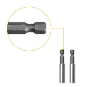 Mũi gắn vít nối dài thép Cr-v INGCO ABH10601 - góc nhìn 2