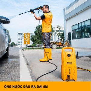 Dây xịt áp lực máy rửa xe dài 5m INGCO AHPH5028 - Đồ nghề, dụng cụ cầm tay, máy móc thiết bị INGCO chính hãng, giá tốt - góc