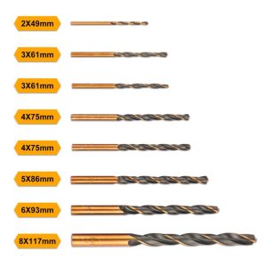 Bộ 8 mũi khoan gỗ, kim loại xoắn HSS INGCO AKDB0801 - Đồ nghề, dụng cụ cầm tay, máy móc thiết bị INGCO chính hãng, giá tốt