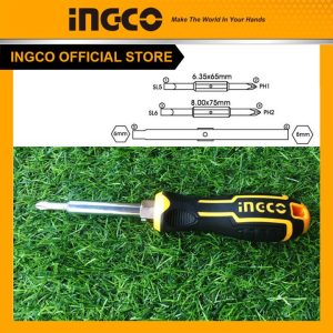 Bộ tua vít 6 đầu INGCO AKISD0608 - góc nhìn 2