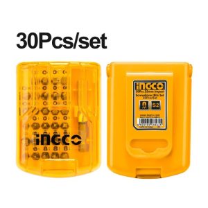 Bộ 30 đầu nối và mũi bắt vít đa năng INGCO AKSD68303 - góc nhìn 2