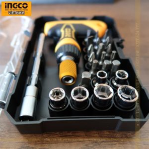 Bộ 18 tua vít tay cầm chữ T Ingco HKSDB0188 - Đồ nghề, dụng cụ cầm tay, máy móc thiết bị INGCO chính hãng, giá tốt - góc nhìn