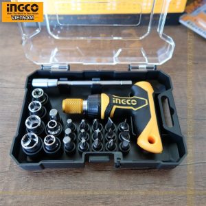 Bộ 18 tua vít tay cầm chữ T Ingco HKSDB0188 - Đồ nghề, dụng cụ cầm tay, máy móc thiết bị INGCO chính hãng, giá tốt - góc nhìn