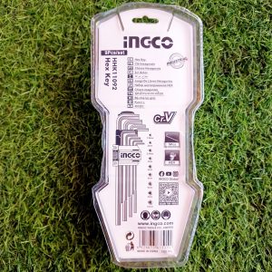 Bộ 9 chìa lục giác tay cầm dài INGCO HHK11092 - góc nhìn 2