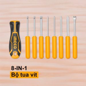 Bộ 9 tua vít đa năng Ingco AKISD0901 - Đồ nghề, dụng cụ cầm tay, máy móc thiết bị INGCO chính hãng, giá tốt - góc nhìn 3