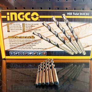 Combo 6 mũi khoan kim loại, gỗ, nhựa cho DIY, gia đình INGCO CBDBT36 size 3mm, 4mm, 4,5mm, 5.0mm, 5.5mm, 6.0mm - Đồ nghề, dụn