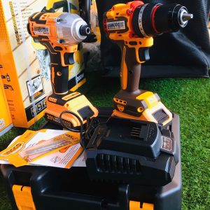 Bộ combo tiết kiệm Máy Siết Vít 170N.m và Máy Khoan Pin 3 chức năng 66N.m có búa không chổi than INGCO ING-CB19 - Đồ nghề, dụ