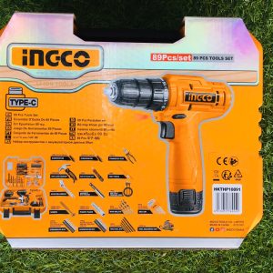 Bộ dụng cụ đa năng 89 chi tiết INGCO HKTHP10891 gồm khoan pin 12V và đồ nghề thông sửa chữa - góc nhìn 3