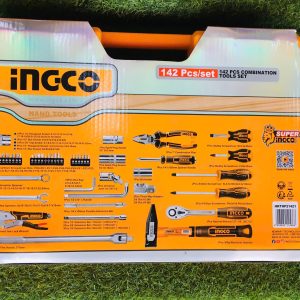 Hộp đồ nghề INGCO 142 chi tiết HKTHP21421 - Đồ nghề, dụng cụ cầm tay, máy móc thiết bị INGCO chính hãng, giá tốt - góc nhìn 2
