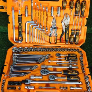 Hộp đồ nghề INGCO 142 chi tiết HKTHP21421 - Đồ nghề, dụng cụ cầm tay, máy móc thiết bị INGCO chính hãng, giá tốt - hình ảnh s