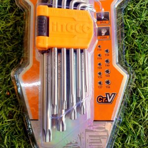 Bộ 9 chìa lục giác bông INGCO HHK13091 - góc nhìn 3