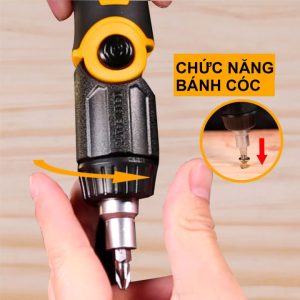 Bộ tua vít đa năng Ingco AKISD1208 13 trong 1 - Đồ nghề, dụng cụ cầm tay, máy móc thiết bị INGCO chính hãng, giá tốt - góc nh