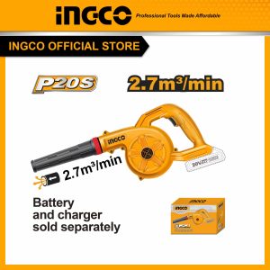 Body Thân Máy thổi bụi cầm tay dùng pin lithium ion 20V INGCO CABLI20028 thổi bụi, thổi lá sản phẩm chưa kèm pin & sạc - Đồ n