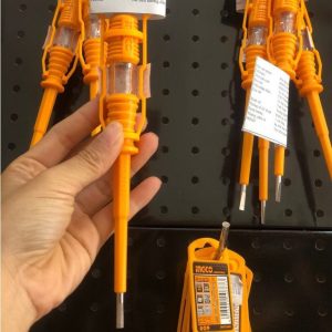 Bút thử điện HSDT1408 INGCO loại vừa 14cm - Đồ nghề, dụng cụ cầm tay, máy móc thiết bị INGCO chính hãng, giá tốt - góc nhìn 2