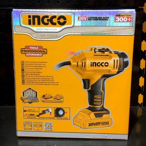 Dụng cụ bơm lốp xe dùng pin 20V INGCO CACLI2018 - Đồ nghề, dụng cụ cầm tay, máy móc thiết bị INGCO chính hãng, giá tốt - góc
