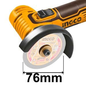 Máy cắt cầm tay pin mini dùng pin INGCO CAGLI76012 đi kèm hộp đựng 1 pin 20V và 1 sạc - Đồ nghề, dụng cụ cầm tay, máy móc thi