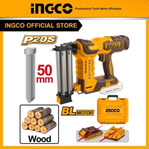 Máy bắn đinh gỗ dài 5cm (chưa bao gồm pin và sạc) INGCO CBNLI5005 - Đồ nghề, dụng cụ cầm tay, máy móc thiết bị INGCO chính hã