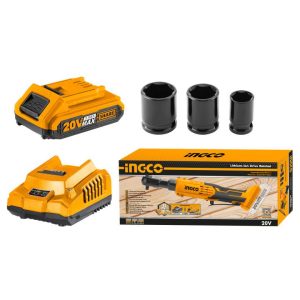 Máy bắn bulông ốc ngang pin 20V, lực siết 65Nm INGCO CDRLI206015 - Đồ nghề, dụng cụ cầm tay, máy móc thiết bị INGCO chính hãn
