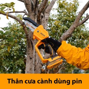 Máy cắt cưa xích cầm tay pin 20V INGCO CGSLI2058 (thân máy chưa kèm pin sạc) - Đồ nghề, dụng cụ cầm tay, máy móc thiết bị ING