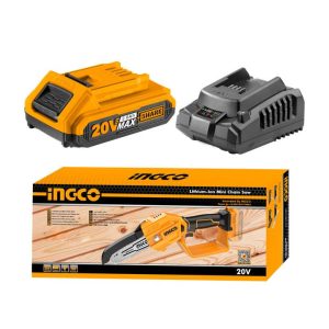 Máy cắt cưa xích cầm tay pin 20V INGCO CGSLI20581 - Đồ nghề, dụng cụ cầm tay, máy móc thiết bị INGCO chính hãng, giá tốt - hì
