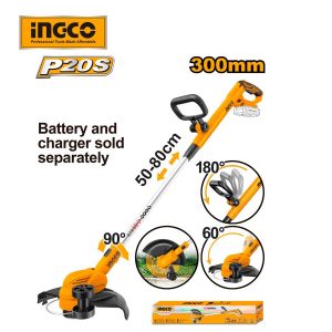 Máy cắt cỏ dùng pin 20V INGCO CGTLI20328 - hình ảnh sản phẩm