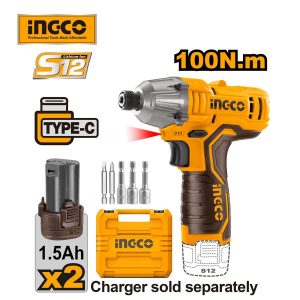 Máy siết vít 12V INGCO CIRLI12015 - Đồ nghề, dụng cụ cầm tay, máy móc thiết bị INGCO chính hãng, giá tốt - hình ảnh sản phẩm