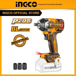 Thân máy siết bu lông pin 20V motor không chổi than, lực siết 500Nm INGCO CIWLI20501 - Đồ nghề, dụng cụ cầm tay, máy móc thiế