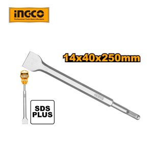 Mũi đục dẹp bản rộng 40mm INGCO DBC0122502 - Đồ nghề, dụng cụ cầm tay, máy móc thiết bị INGCO chính hãng, giá tốt - hình ảnh