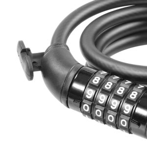 Khóa xe đạp INGCO loại 4 số dây 10mm DBK21012 - góc nhìn 3