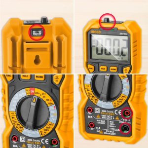 Đồng hồ đo điện vạn năng INGCO DM7502 - Đồ nghề, dụng cụ cầm tay, máy móc thiết bị INGCO chính hãng, giá tốt - góc nhìn 2