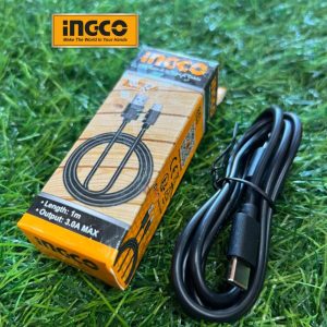 Dây cáp sạc USB Type-C INGCO IUCC01 chính hãng dây dài 1 mét và hỗ trợ tối đa dòng sạc 3A - Đồ nghề, dụng cụ cầm tay, máy móc