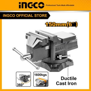 Ê tô kẹp 6 inch INGCO HBV086 - Đồ nghề, dụng cụ cầm tay, máy móc thiết bị INGCO chính hãng, giá tốt - hình ảnh sản phẩm