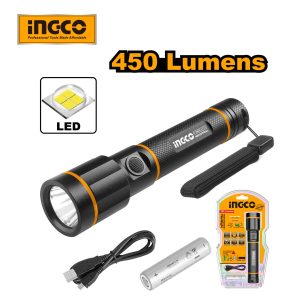 Đèn pin sạc 3 chế độ sáng cao cấp INGCO HCFL1865051 - hình ảnh sản phẩm