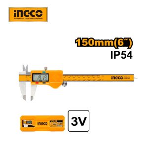 Thước kẹp điện tử cao cấp dài 150mm INGCO HDCD28150 - Đồ nghề, dụng cụ cầm tay, máy móc thiết bị INGCO chính hãng, giá tốt