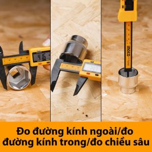 Thước kẹp điện tử INGCO 150mm HDCP16150 - góc nhìn 4