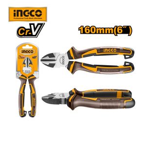 Kìm cắt 6 inch cao cấp thép Crv INGCO HDCP28168 - Đồ nghề, dụng cụ cầm tay, máy móc thiết bị INGCO chính hãng, giá tốt - hình