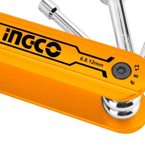 Bộ 6 đầu chìa mở đai ốc thép Crv INGCO HFND0601 - Đồ nghề, dụng cụ cầm tay, máy móc thiết bị INGCO chính hãng, giá tốt - góc