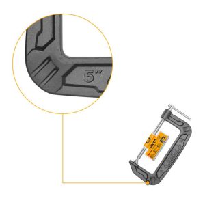 Kẹp chữ G 5 inch INGCO HGC0105 - góc nhìn 2